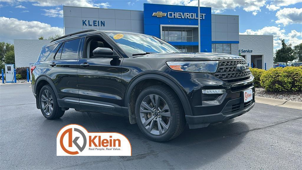 used 2022 Ford Explorer car, priced at $30,388