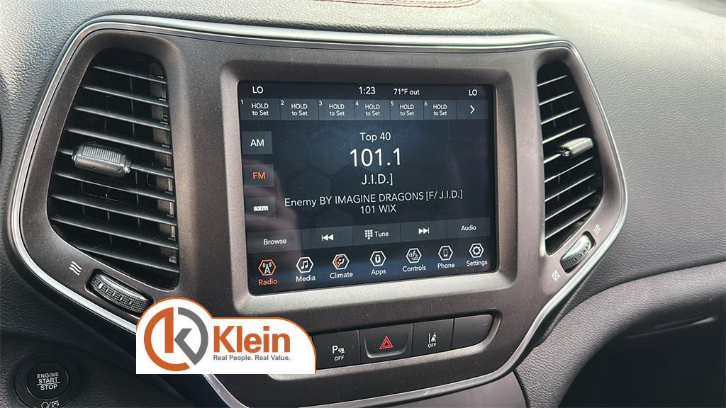 used 2021 Jeep Cherokee car, priced at $23,898