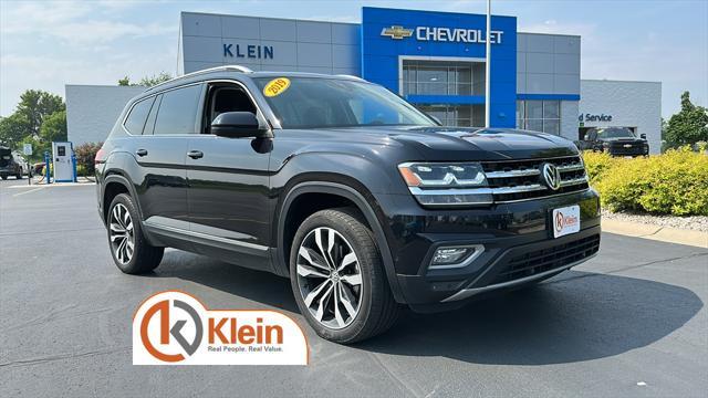 used 2019 Volkswagen Atlas car, priced at $23,480