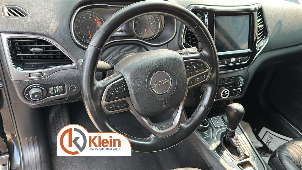 used 2021 Jeep Cherokee car, priced at $21,185