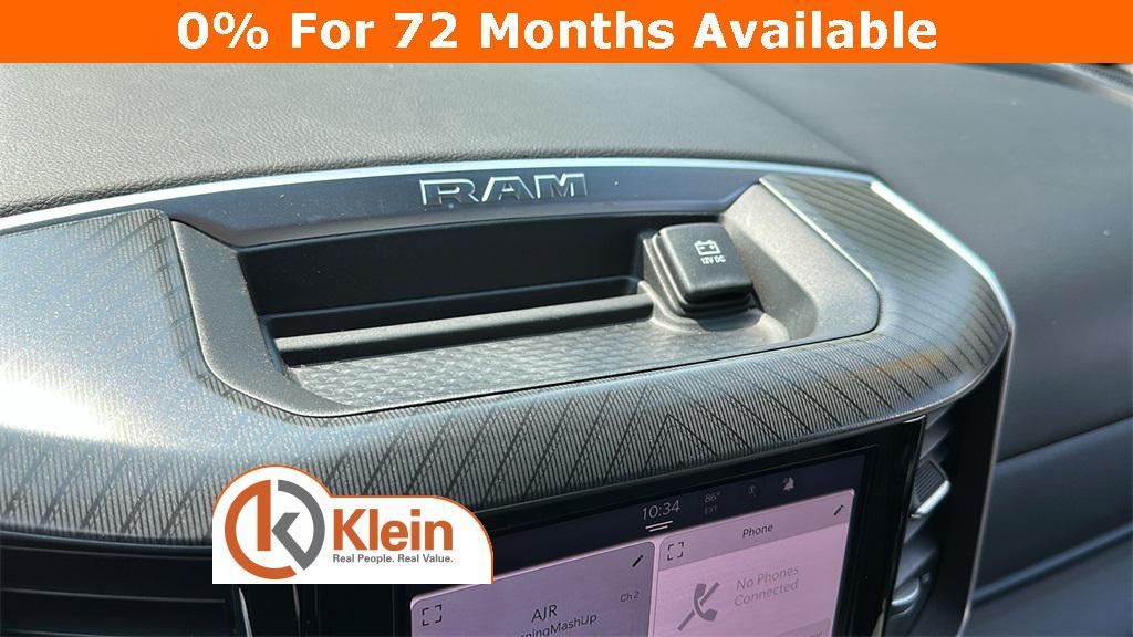 new 2025 Ram 1500 car, priced at $45,038