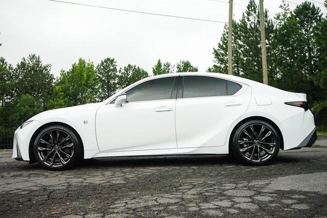 used 2023 Lexus IS 350 car, priced at $46,709