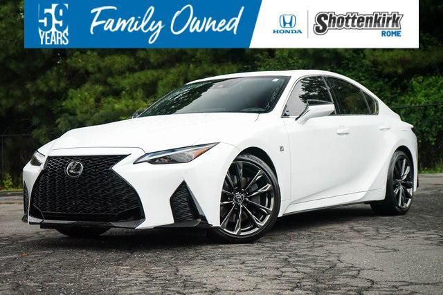 used 2023 Lexus IS 350 car, priced at $46,709