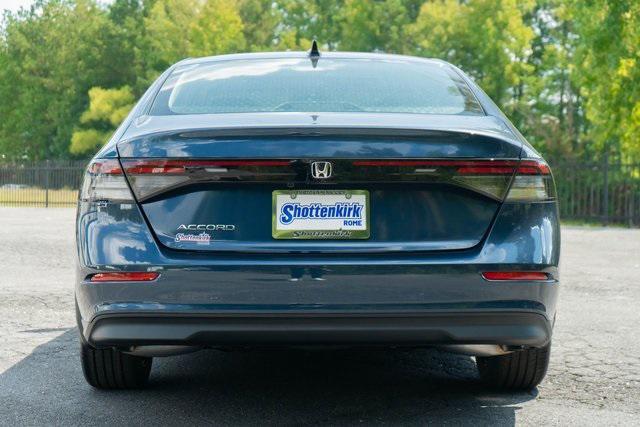 new 2025 Honda Accord car, priced at $30,560