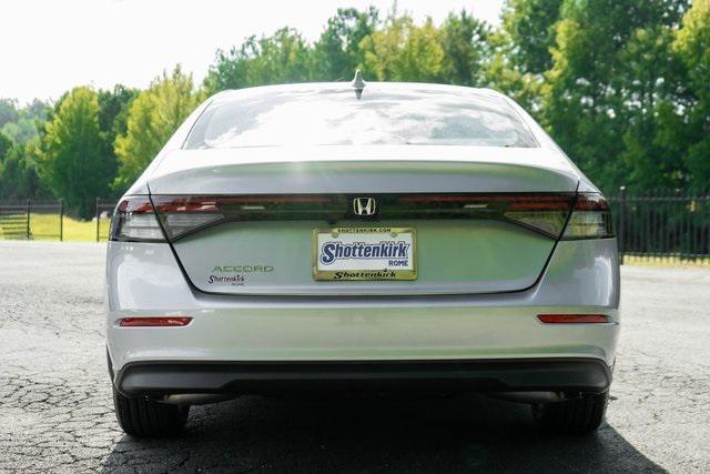 new 2025 Honda Accord car, priced at $29,445