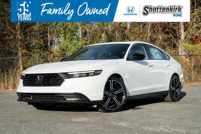 new 2025 Honda Accord Hybrid car, priced at $35,305