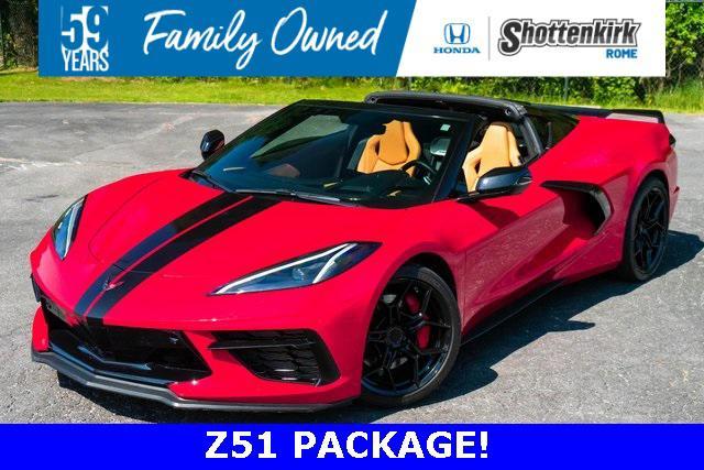 used 2023 Chevrolet Corvette car, priced at $76,300