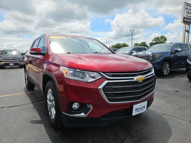 used 2020 Chevrolet Traverse car, priced at $22,861