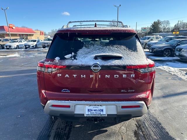 new 2025 Nissan Pathfinder car, priced at $49,424