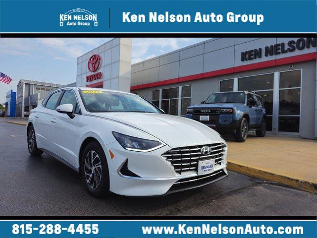used 2022 Hyundai Sonata Hybrid car, priced at $19,643