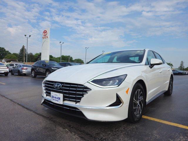 used 2022 Hyundai Sonata Hybrid car, priced at $19,643