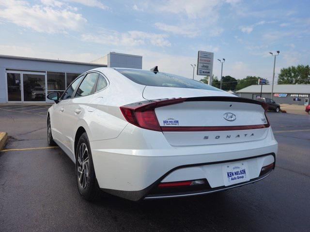 used 2022 Hyundai Sonata Hybrid car, priced at $19,643
