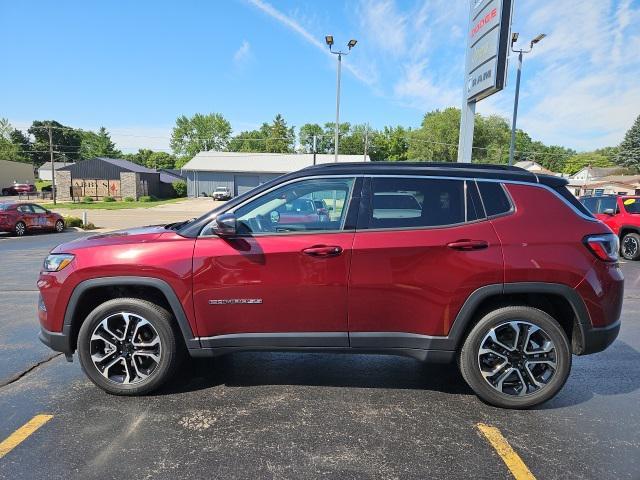 used 2022 Jeep Compass car, priced at $26,994