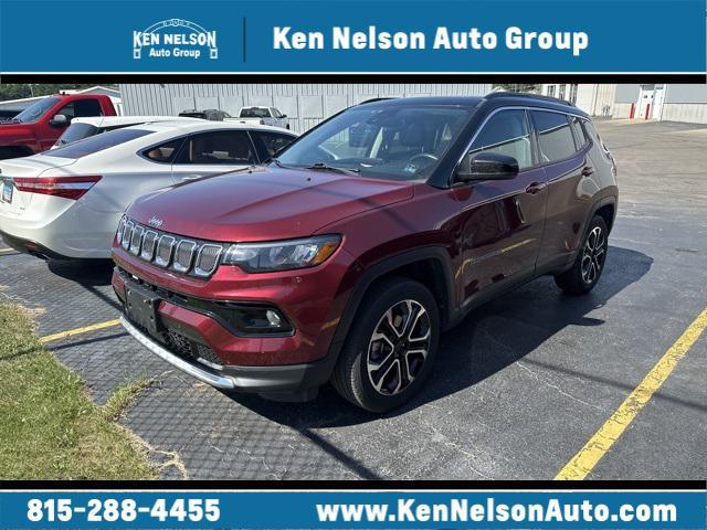 used 2022 Jeep Compass car, priced at $26,994