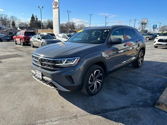 used 2022 Volkswagen Atlas Cross Sport car, priced at $28,119