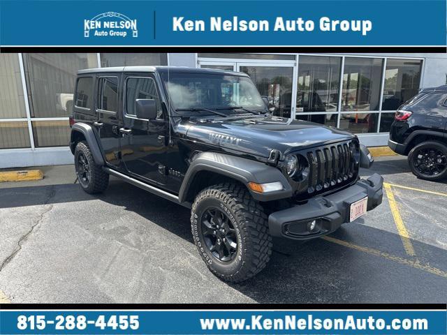 used 2022 Jeep Wrangler car, priced at $37,995