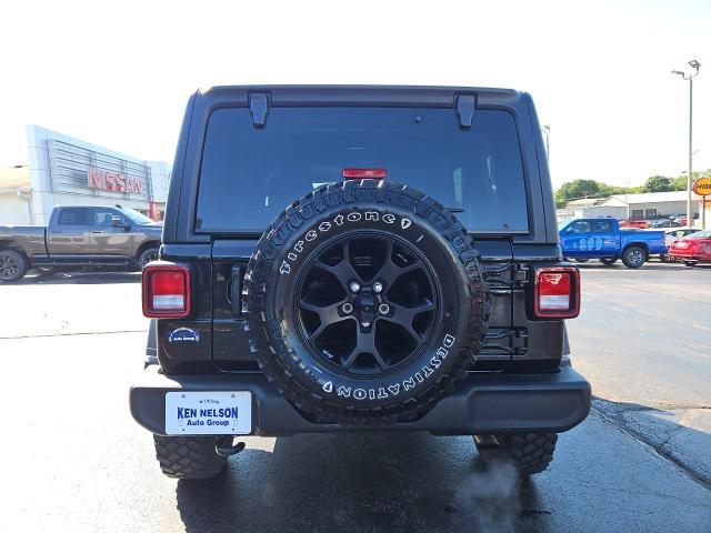 used 2022 Jeep Wrangler car, priced at $36,443