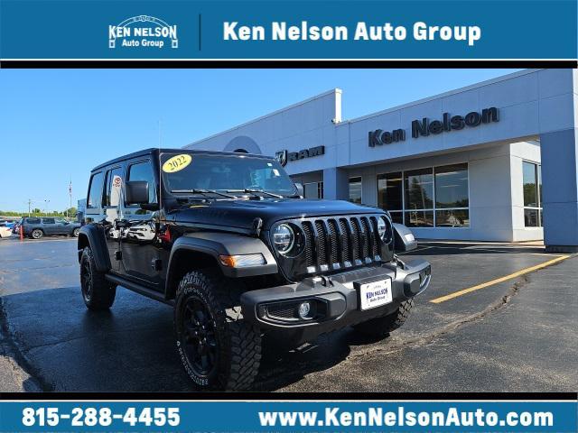 used 2022 Jeep Wrangler car, priced at $37,995