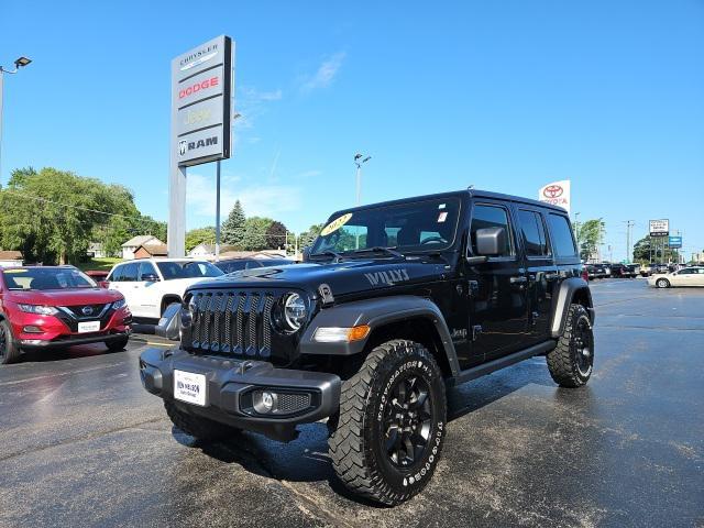used 2022 Jeep Wrangler car, priced at $36,443