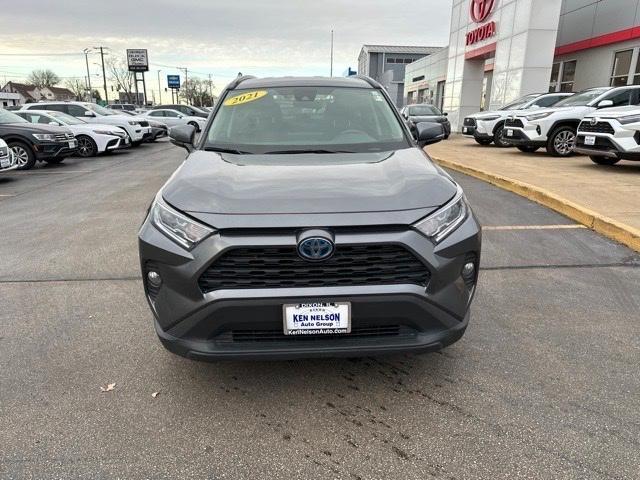 used 2021 Toyota RAV4 Hybrid car, priced at $23,995