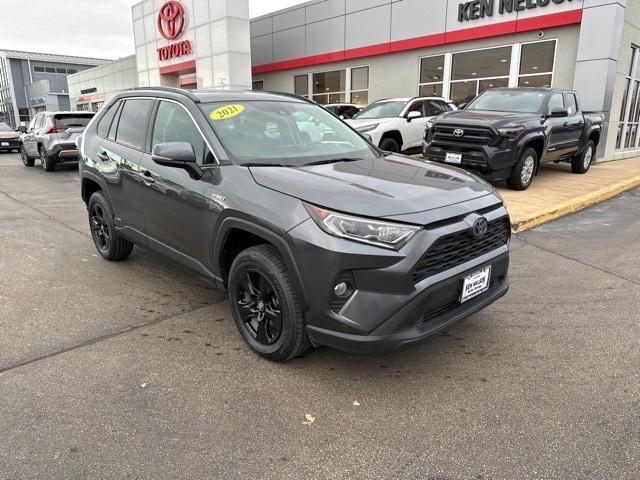 used 2021 Toyota RAV4 Hybrid car, priced at $23,995