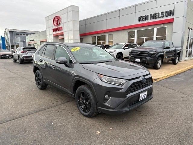 used 2021 Toyota RAV4 Hybrid car, priced at $23,995