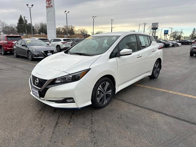 used 2021 Nissan Leaf car, priced at $18,992