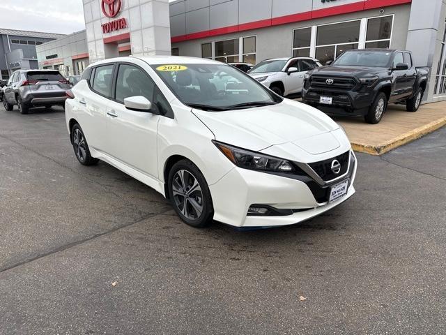 used 2021 Nissan Leaf car, priced at $18,992