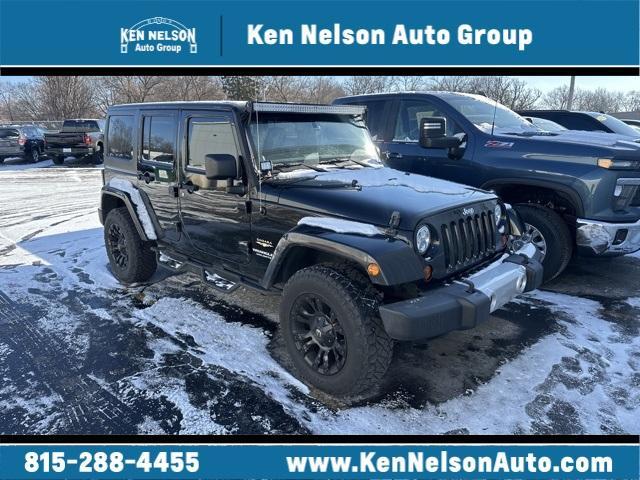 used 2013 Jeep Wrangler Unlimited car, priced at $17,998