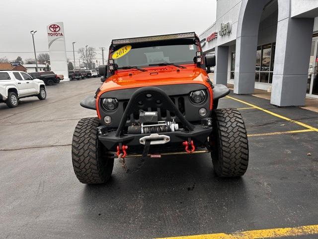 used 2015 Jeep Wrangler Unlimited car, priced at $18,995