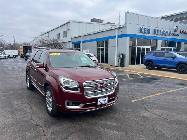 used 2015 GMC Acadia car, priced at $12,989