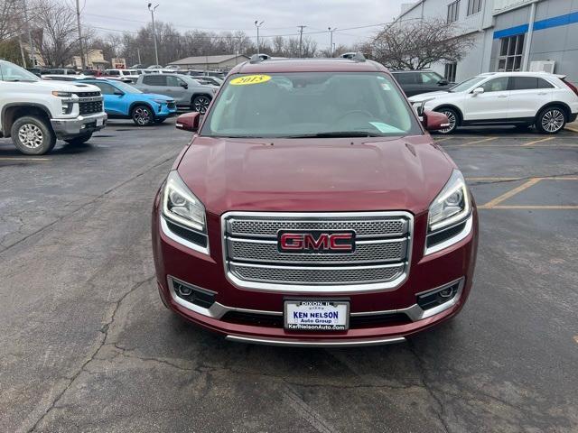 used 2015 GMC Acadia car, priced at $12,989