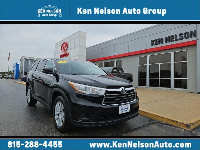 used 2015 Toyota Highlander car, priced at $19,995