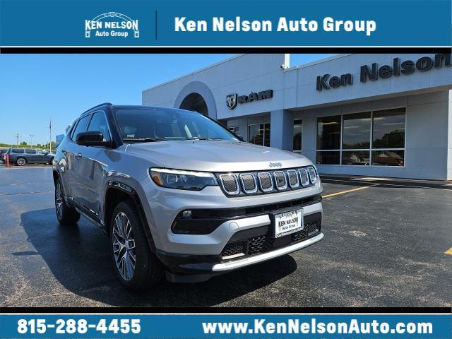 used 2022 Jeep Compass car, priced at $27,597