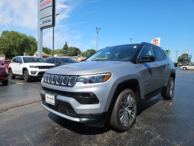used 2022 Jeep Compass car, priced at $27,597