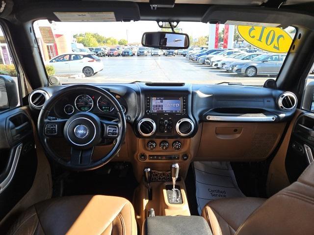 used 2013 Jeep Wrangler Unlimited car, priced at $15,995