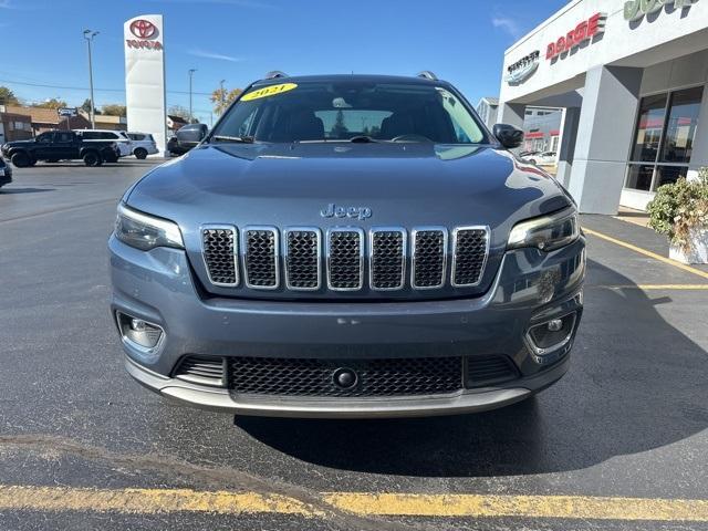 used 2021 Jeep Cherokee car, priced at $22,999