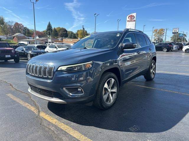 used 2021 Jeep Cherokee car, priced at $22,999