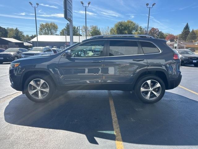 used 2021 Jeep Cherokee car, priced at $22,999