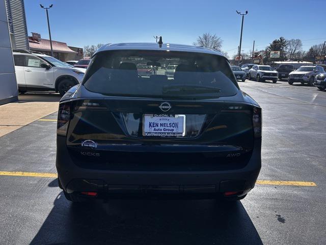new 2025 Nissan Kicks car, priced at $27,916