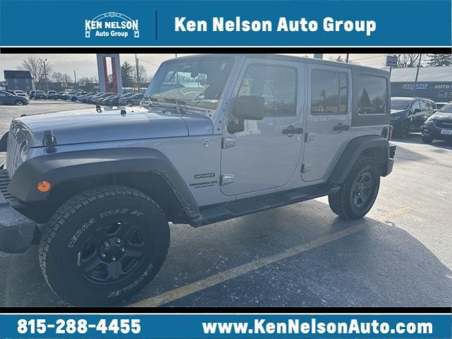 used 2015 Jeep Wrangler Unlimited car, priced at $18,995