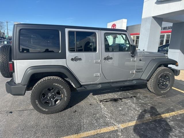 used 2015 Jeep Wrangler Unlimited car, priced at $18,995