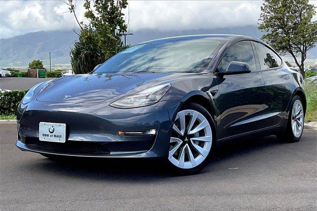 used 2022 Tesla Model 3 car, priced at $34,895