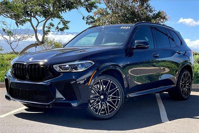 used 2021 BMW X5 M car, priced at $79,895