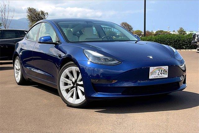 used 2022 Tesla Model 3 car, priced at $32,795