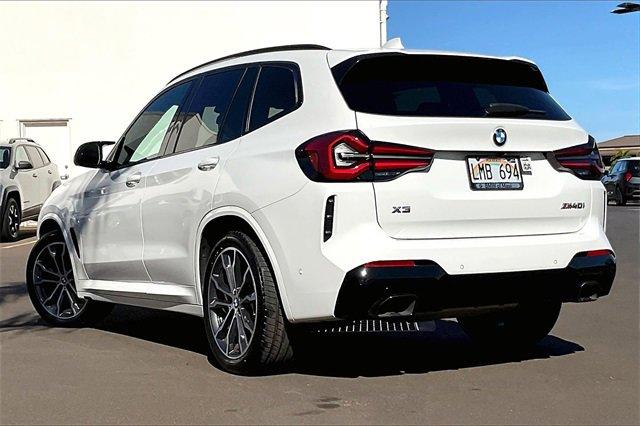 used 2022 BMW X3 car, priced at $44,595