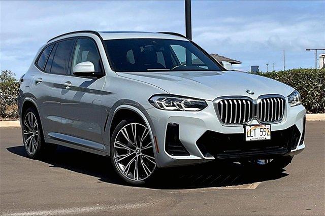 used 2022 BMW X3 car, priced at $35,995