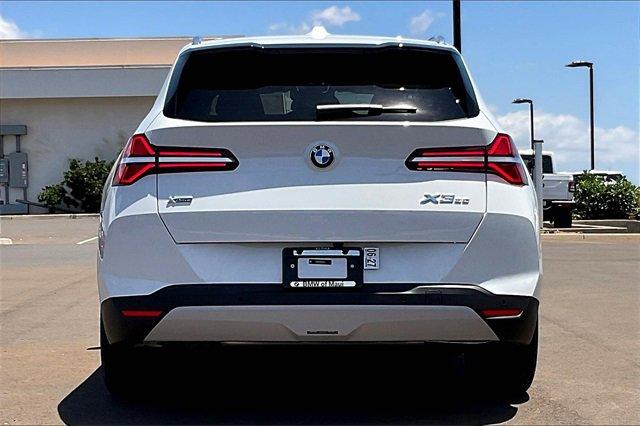 new 2025 BMW X3 car, priced at $54,135