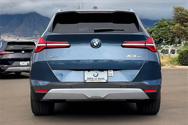 new 2025 BMW X3 car, priced at $52,375