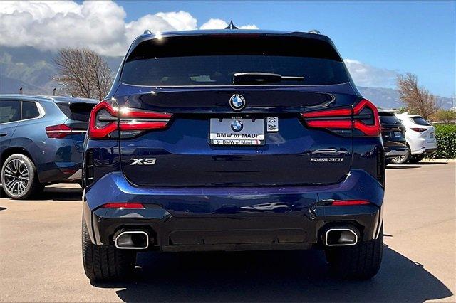 used 2022 BMW X3 car